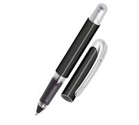 Online Penna roller ergonomica Black Style per scuola e università, impugnatura morbida per mancini e destrorsi per cartucce d'inchiostro standard, penne ricaricabili per principianti, alunni,