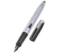 Online Penna stilografica Switch Plus, penna stilografica e touchpen in uno, per tablet e smartphone, penna multifunzione con cartuccia d'inchiostro combinata, colore argento, pennino in iridio