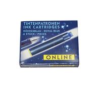 Online Schreibgeräte 17113/12 Ink Cartridges Royal Blue