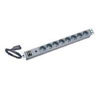 ONLINE USV-Systeme 19" USV-Steckdosenleiste 2m prolunghe e multiple, KG10A8SCH-RACK