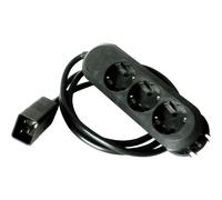 ONLINE USV USV-Steckdosenleiste 16 A 1,8 m 16 A Nero Strip KG16A3SCH