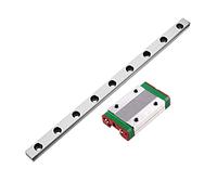 ONLISUM MGN12H, 100 mm, 1 mini guida lineare con 1 cuscinetto MGN12H, blocchi per stampanti 3D fai da te e fresatrici CNC