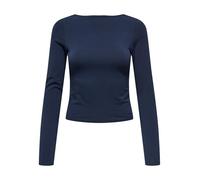 Onlkiss Life LS Open Bac Top CC Jrs Noos, Blazer Blu Marine, M