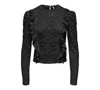 Onllamir L/S Lace Top Jrs, Nero, XL