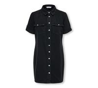 Onllisa S/S DNM Dress Gua, Nero delavé, XL