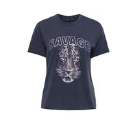 Onllucy Life Reg S/S Top Box Jrs, Nero, XS