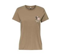 Onllucy Life Reg S/S Top Jrs Noos, Crema di Cocoa, S