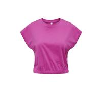 ONLMAY Life S/S Cropped Top Box Jrs, Rosa Lampone, S