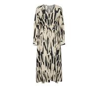 ONLY Onlmila Life-Abito Midi con Scollo a V, Taglia L/S, Colore: Ptm Vestito, Black/AOP:Cherie Graphic, L Donna