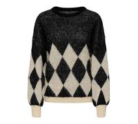 Onlnoeme Jq LS Life O-Neck Knt, Nero, S