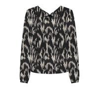 Onlnova Life Elite L/S Mallory Top AOP, Black/AOP:590 Rough Animal, XS