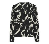 Onlnova Life Elite L/S Malou Top AOP, Black/AOP:587 Yoko, L