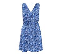Onlnova Life Elite Sara Dress AOP, Blu - Palace Blue, XS