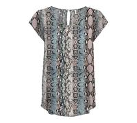 Onlnova Life Vis S/S Top, Ombre Blu, XS