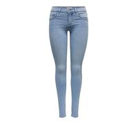Onlrain Reg Skinny DNM Noos, Mix Blu Chiaro, (S) W x 32L