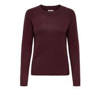 ONLY Onlrica Life L/S Pullover Knt Noos Maglione con Scollo Rotondo, Zinfandel, L Donna