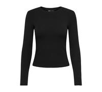 ONLY - Top nero a maniche lunghe 36