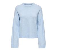 ONLY - Maglione squadrato con scollo rotondo azzurro-Blu 40