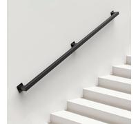 ONLT 210cm Corrimano. Corrimano della Scala del Tubo del Ferro battuto di Stile Industriale, corrimano Antiscivolo della Scala del corrimano della Scala, Dimensione Personalizzabile