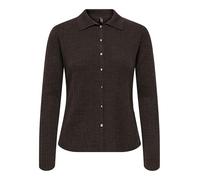 Only Polo in maglia Onlthea Chocolate Torte da Donna M Marrone