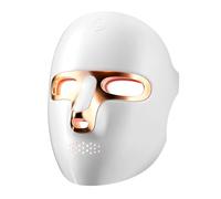 ONLUKY Maschera per terapia con luce rossa per il viso - Maschera per terapia con luce a LED wireless con 7 colori, ricaricabile tramite USB-C, infrarossi e vicino a infrarossi per la cura della