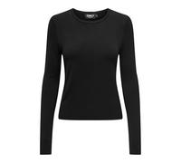 ONLY Onlvenice Life LS Oneck-Pullover Nca Knt, Nero, M Donna