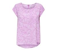 Onlvic S/S AOP Top Noos Ptm, Rosa Fucsia, 38