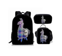 (Only a backpack, 30) Fortnite Printed School Backpack for Kids, Children's Satchel or Pen Bag, 3-Piece Set for School Supplies