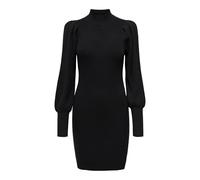 ONLY Onlkatia L/S Dress Knt Noos Vestito, Nero, L Donna