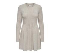 ONLY Abito in maglia 'ONLFia' beige sfumato, Taglia L