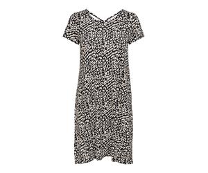 ONLY Abito 'Bera' crema / nero Donna - Abbigliamento - Taglie comode - Abiti - Abiti camicia ONLY 36