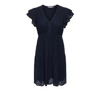 ONLY Onlhelena Lace Capsl Dress Wvn Noos Abito Estivo, Blu, M Donna