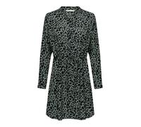 ONLY Abito camicia 'ONLCory' abete / nero Donna - Abbigliamento - Taglie comode - Abiti - Abiti camicia ONLY 42