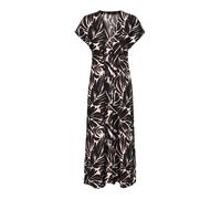 ONLY Onlnova Life Vis Mollie Long Dress Wvn Abito Lungo, Nero, M Donna