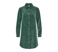 ONLY Abito camicia 'ONLTRACY' verde scuro Donna - Abbigliamento - Taglie comode - Abiti - Abiti camicia ONLY 36