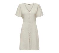 ONLY Abito camicia 'ONLVita' greige Donna - Abbigliamento - Taglie comode - Abiti - Abiti camicia ONLY 36