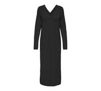 ONLY Abito da Donna con Scollo a V, MOD. Life, Nero, XL