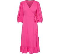 ONLY Onlolivia Wrap Midi Dress Wvn Noos Abito, Fucsia Viola, S Donna