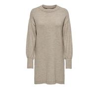 ONLY Abito da Donna Onljada LS Balloon O-Neck Dress BF Knt, Whitecap Grigio/Dettaglio: Melange, M