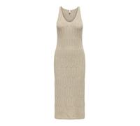 ONLY Abito da donna ONLMEA Life SL MIDI Dress KNT, Grigio piuma, L