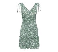 ONLY Abito estivo 'ONLFERNANDA' verde / bianco Donna - Abbigliamento - Taglie comode - Abiti - Abiti camicia ONLY 42