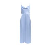 ONLY - Vestito lungo in raso blu chiaro 38