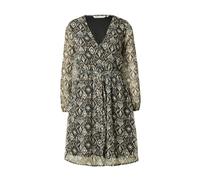 ONLY Onlcera Wvn Noos-Abito Corto a 3/4 Vestito, Black/AOP:Shana Grafic, L Donna