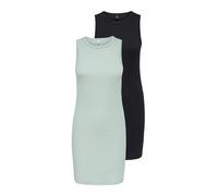 ONLY Abito 'ONLSALLY' verde pastello / nero Donna - PROMO - Abiti - Miniabiti ONLY 36