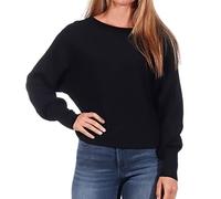 ONLY Onladaline Life L/S-Maglione Corto Noos, Nero, XL Donna
