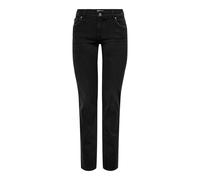 ONLY - Alicia Regular Straight Jeans - - Jeans - Donna - Nero - W29