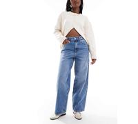 ONLY - Amber - Jeans ampi blu medio W29 L32