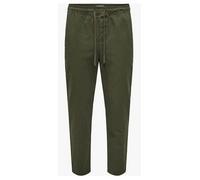 Only and Sons linus Taper 0183 Pant Noos Deeplichen Pant Elastico Vita Uomo 2202