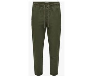 Only and Sons linus Taper 0183 Pant Noos Deeplichen Pant Elastico Vita Uomo 2202