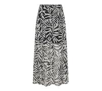 ONLY Ankel Skirt Wvn Onlasta Life Slit-Gonna con anchio, Nero, M Donna